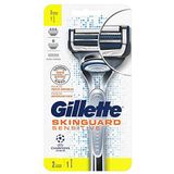 Gillette SKINGUARD SENSITIVE scheerapparaat voor mannen Blauw, Grijs