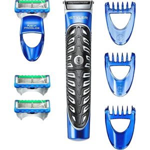 Gillette Fusion ProGlide 3 in 1 styler - Scheermes voor Mannen - Incl. 3 verwisselbare Kammen & 3 Scheermesjes - Giftset