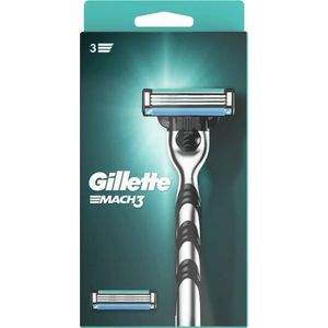 Gillette Mach3 Scheersysteem + 1 Scheermesjes Mannen