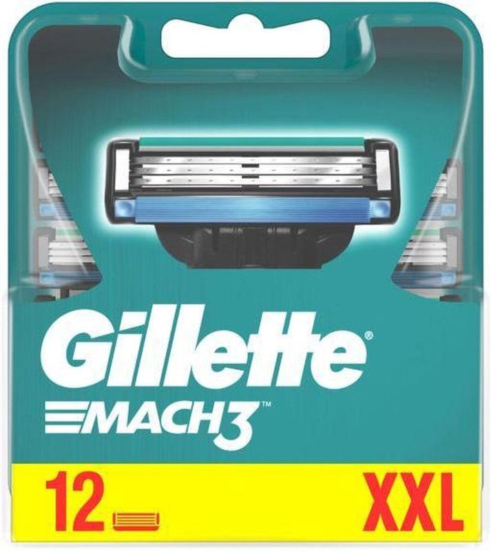Gillette, Scheermesjes, Mach3 (12 x)
