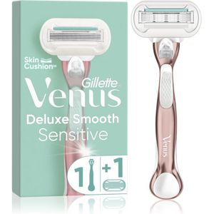 Gillette Venus Deluxe Smooth Sensitive Rosegold Scheerapparaat + Vervangende Kop 1 st