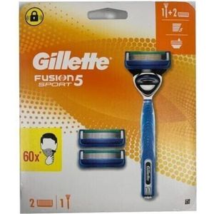 Gillette Fusion 5 Scheersysteem + 3 Scheermesje