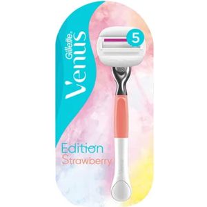 Gillette - Venus V Edition - Scheersysteem - Comfortglide Strawberry - 1 Stuk