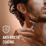 King C. Gillette Double Edge Safety Razor - 10 Navulmesjes