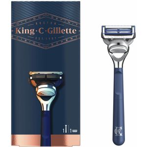 6x King C. Gillette Scheerapparaat Hals