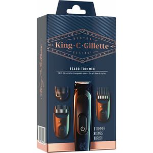 King C. Gillette Draadloze Baardtrimmer - 1 set