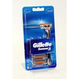 1x Scheermes - Gillette Sensor 3 - Met 6x Scheermesjes