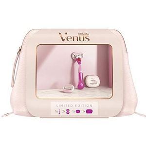 Venus Set ComfortGlide Spa Breeze Mesje + Navulmesje + Reishoes + Etui
