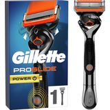 Gillette - Fusion5 Proglide Power - Scheersysteem - Zwart - 4 Mesjes