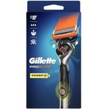 Gillette - Fusion5 Proglide Power - Scheersysteem - Zwart - 4 Mesjes