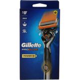Gillette - Fusion5 Proglide Power - Scheersysteem - Zwart - 4 Mesjes