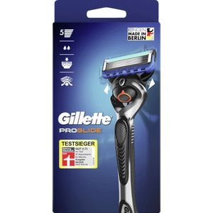 Gillette ProGlide Waterscheerapparaat voor heren + 1 scheermesje, 5 mesjes, cadeau voor heren