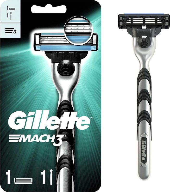 Gillette Mach3 - Scheersysteem Voor Mannen - Inclusief 1 Scheermesje