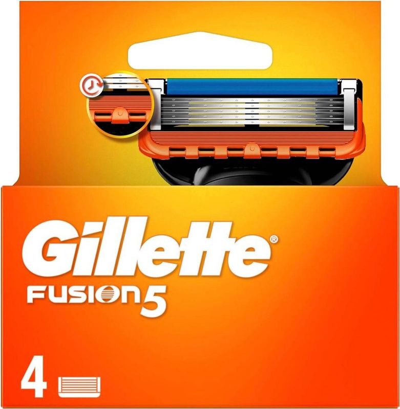 Gillette Fusion 5 - Scheermesjes/Navulmesjes - 4 Stuks