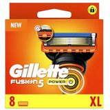Gillette FUSION POWER SCHEERMESJES 8 stuks