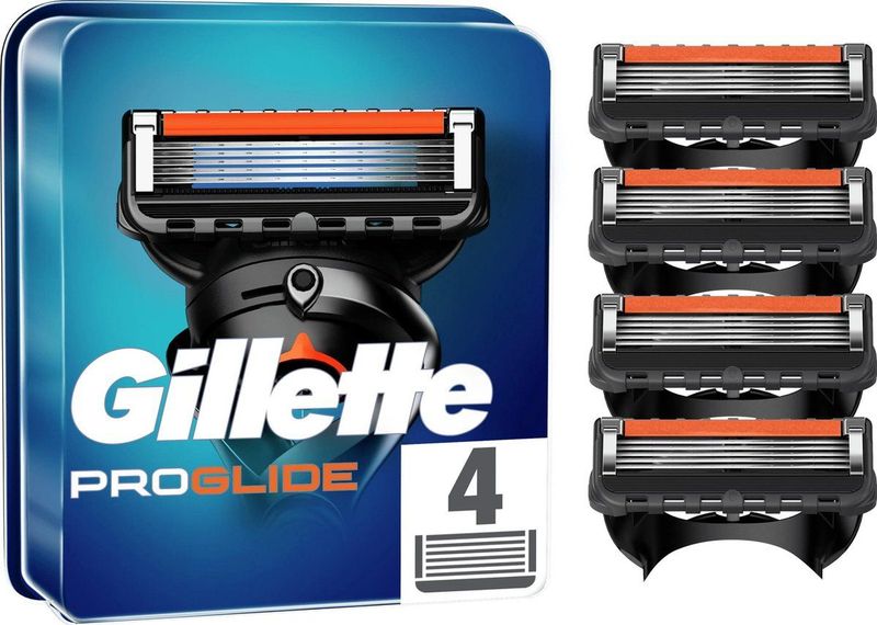 Gillette ProGlide Scheermesjes Voor Mannen - 4 Scheermesjes
