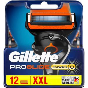 Gillette ProGlide Power Scheermesjes Voor Mannen - 12 Navulmesjes