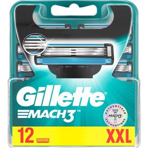 Gillette - Mach3 - Scheermesjes/Navulmesjes - 12 Stuks