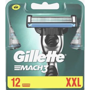 Gillette - Mach3 - Scheermesjes - 12 Stuks