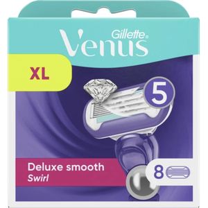 Gillette Venus Deluxe Smooth Swirl Scheermesjes - 8 stuks