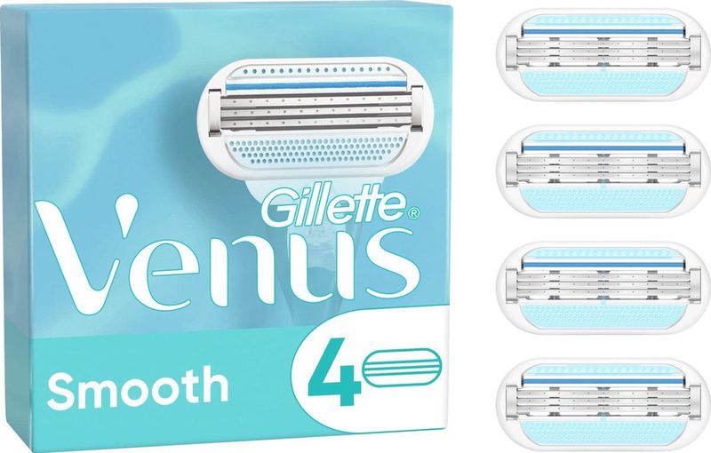 Gillette Venus Smooth Scheermesjes Voor Vrouwen - 4 Navulmesjes