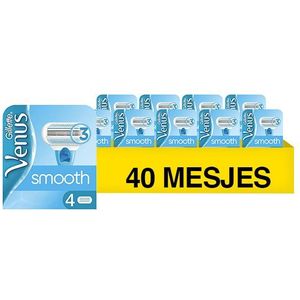 Gillette - Venus Smooth - Scheermesjes - 40 Stuks