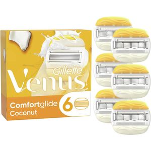 Gillette - Venus - Comfortglide - Coconut - navulmesjes - 6 stuks