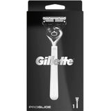 Gillette - ProGlide - Scheerapparaat - Zwart en Wit - Ergonomisch Ontwerp