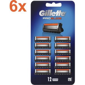 Gillette Fusion5 - ProGlide - Scheermesjes/Navulmesjes - 72 Stuks - Voordeelverpakking