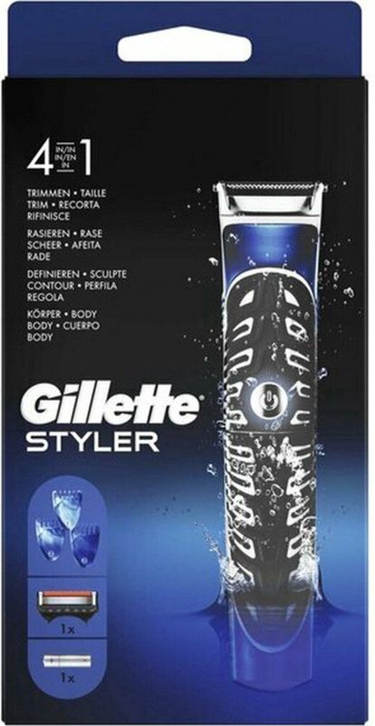 Gillette Body en Baardtrimmer 4 in 1 Precision + 1 mesje en batterij