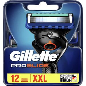 Gillette ProGlide Scheermesjes Voor Mannen - 12 Navulmesjes - XXL Voordeelverpakking