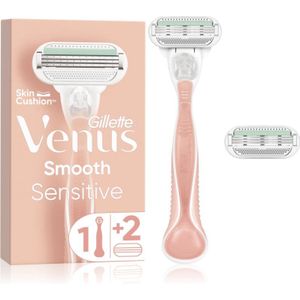 Gillette Venus Sensitive Smooth Scheerapparaat + 2 Scheermesjes