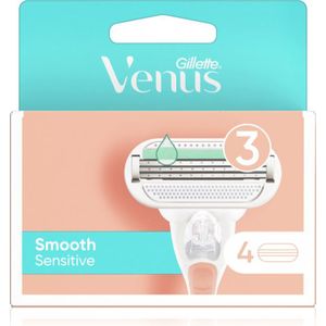 Gillette Venus Sensitive Smooth Vervangende Opzetstuk 4 st