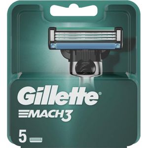 Gillette Scheermesjes Mach3 5 stuks