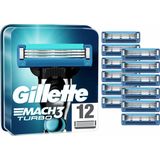 Gillette Scheermesjes Mach3 Turbo 12 stuks