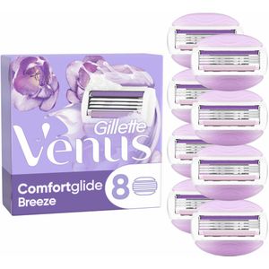 10x Gillette Venus Scheermesjes Comfortglide 8 stuks