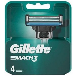 Gillette Mach 3 scheermesjes (4 stuks)