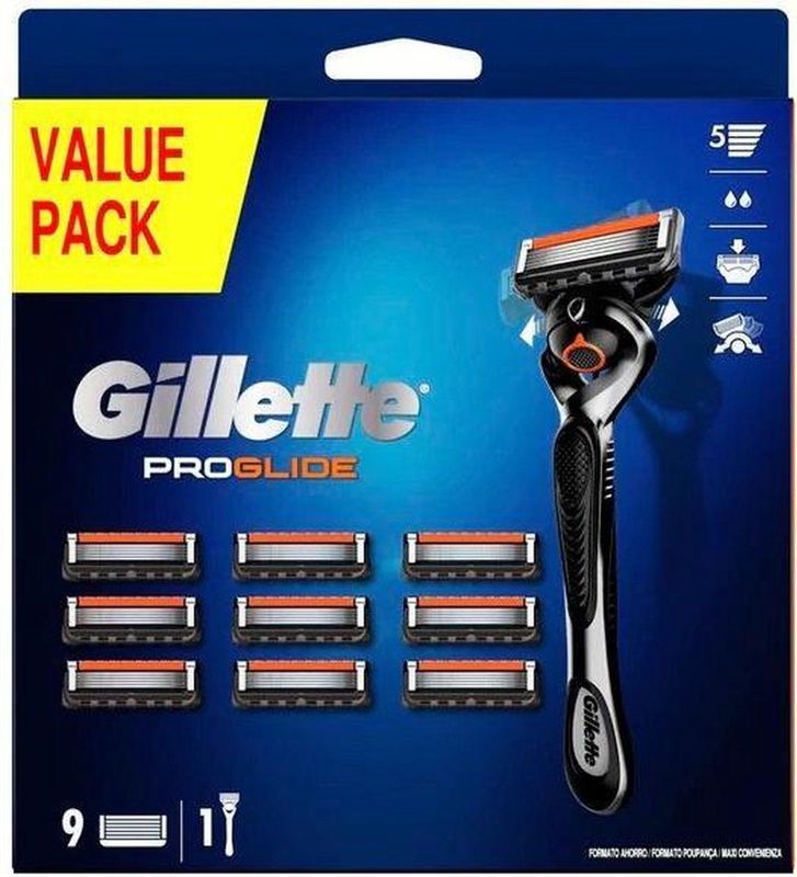 Gillette - Fusion ProGlide - Scheersysteem - Met Navulmesjes
