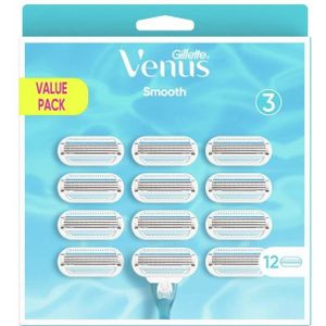 Gillette Venus Smooth Scheermesjes Voor Vrouwen - 12 Navulmesjes