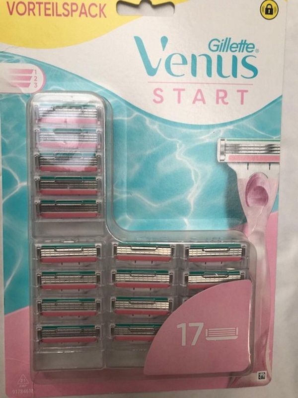 Gillette venus start 17 stuks