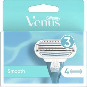 Gillette Venus Smooth Scheermesjes Voor Vrouwen - 4 Navulmesjes