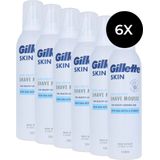Gillette Ultra Sensitive Shave Mousse - 6 x 240 ml