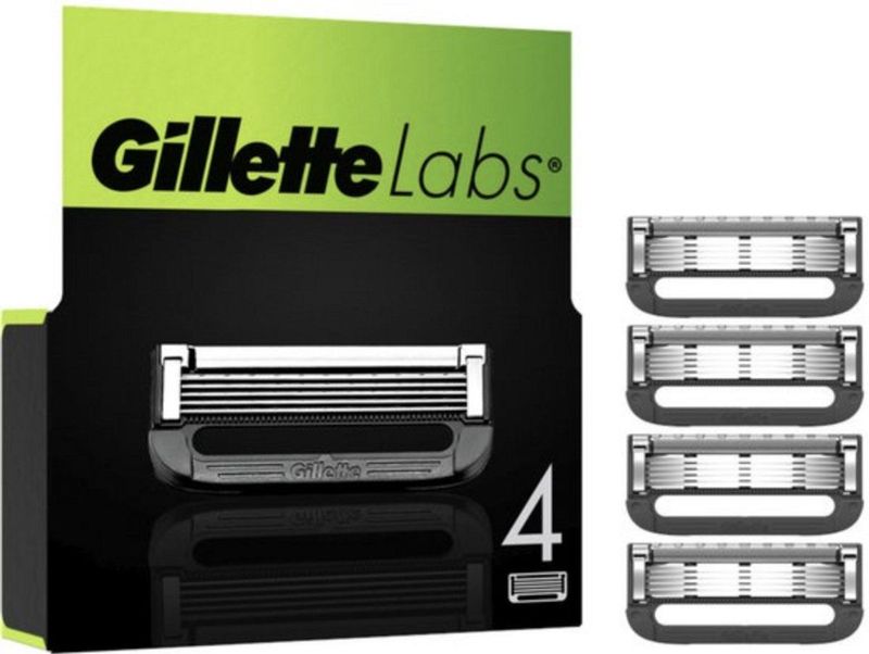 Gillette - Labs Scheermes Navullingen - 5 Mesjes - Compatibel met Gillette Labs