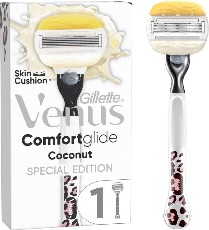 Gillette Venus Comfortglide Coconut - 1 Scheermes - 1 Scheermesje