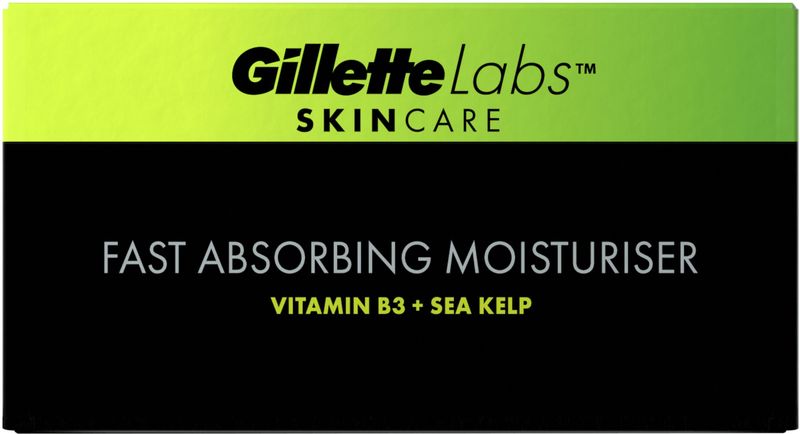 Gillette - Labs Fast Absorbing Moisturiser - Gezichtscrème - Hydraterend
