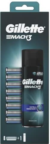 Gillette - Mach3 - Vervangende Mesjes - 8 Stuks