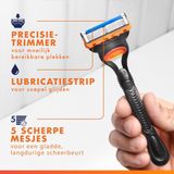 Gillette - Fusion5 - Scheermesjes - 24 Navulmesjes - Voor een Gladde Scheerbeurt