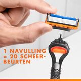 Gillette - Fusion5 - Scheermesjes - 24 Navulmesjes - Voor een Gladde Scheerbeurt