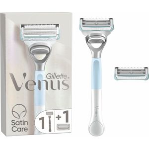Gillette Venus Satin Care Scheermes - Voor Huid En Schaamhaar - Voor Vrouwen - 2 Scheermesjes