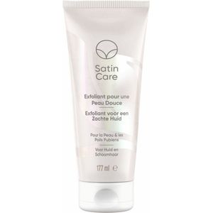 Satin Care Voor Huid En Schaamhaar - Exfoliant Voor Een Zachte Huid - 177ml